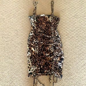 Mini cheetah dress